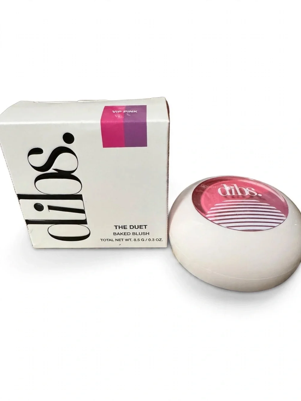 dibs. VIP Pink Powder Blush — Soft Vibrant Pink